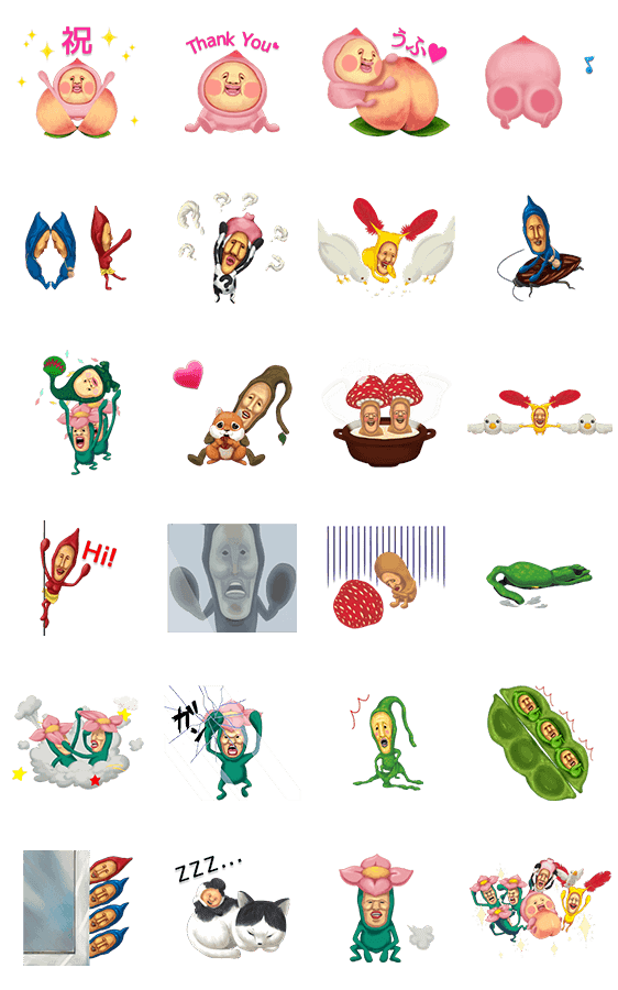 Elbauldedolo コレクション キャラクター イラスト こびと づか ん 6066