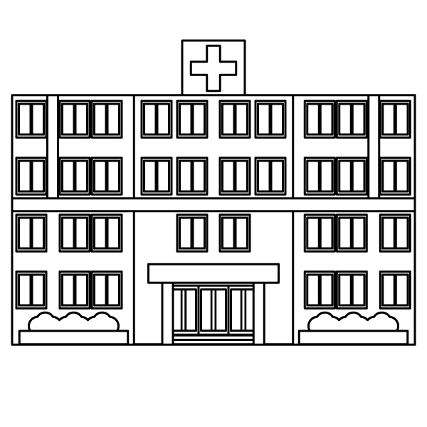 最高の無料イラスト ユニーク病院 画像 フリー