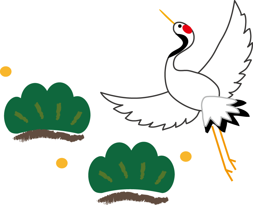 綺麗なイラスト 鶴 最高の動物画像