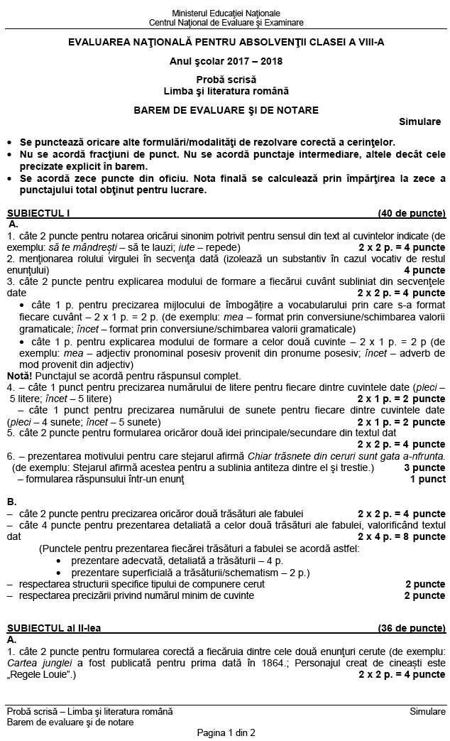 Note simulare evaluare nationala 2019. Simulare Evaluare Nationala 2018 Profesorii Anunta Astazi Rezultatele Pe Care Le Au Obtinut Elevii De Clasa A Viii A La Simulari Hotnews Mobile