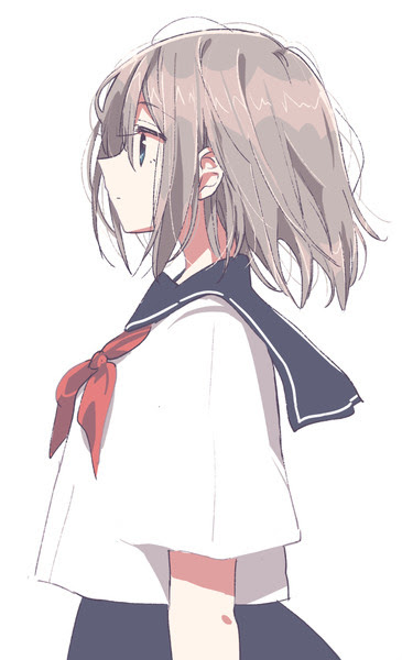 無料イラスト画像 ベスト50 ボブ 横顔 イラスト 女の子
