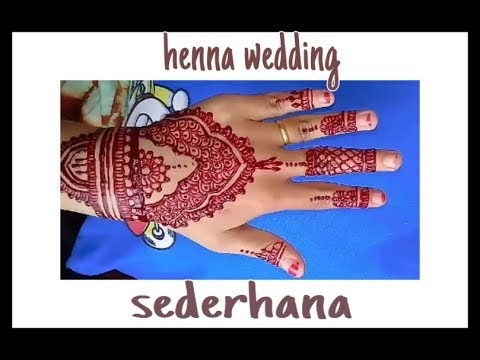 Inspirasi Henna wedding hennaweddingsederhana terupdate 