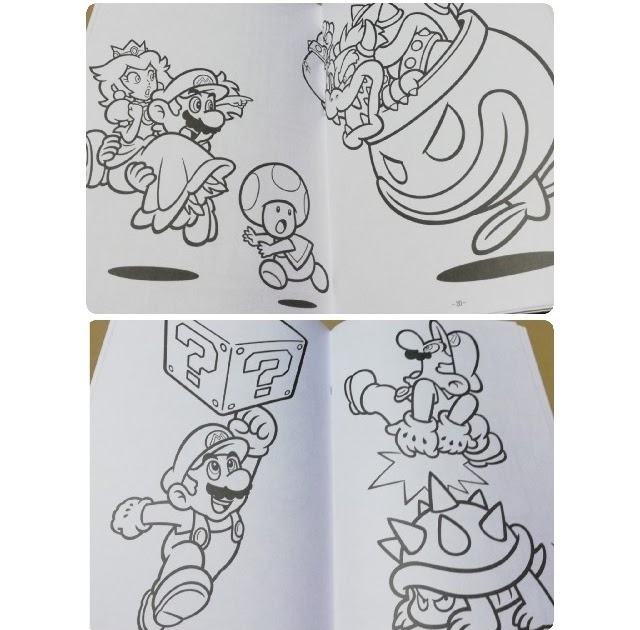 マリオ 塗り絵 無料 ダウンロード Xeerim