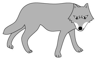 トップレート 狼 イラスト 無料 かわいい かっこいい無料イラスト素材集