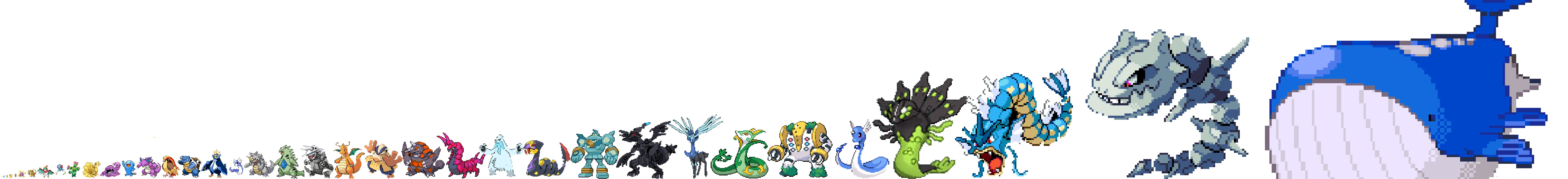 ポケモン 大きさ ランキング イメージポケモンコレクション