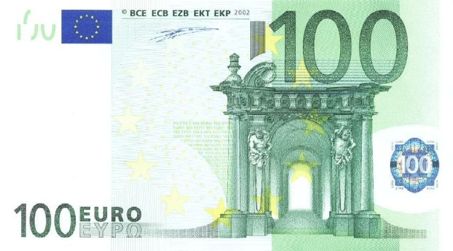 100 Euro Schein Drucken / 100€ Euro Schein alte Ausführung ...