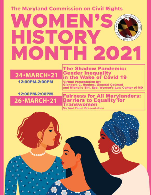 MCCR Womens History Month Flyer