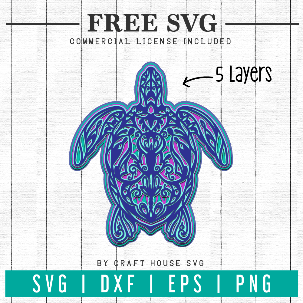 Download Layered Mandala Half Moon Svg For Crafters Layered Svg Cut File