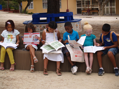 Niños en un colegio de Golonti Mongo, en Chad. ENTRECULTURAS