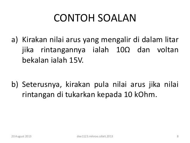 Contoh Soalan Litar Siri - Tersoal m