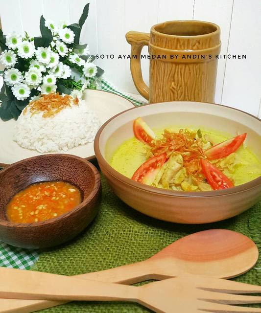 Soto Ayam Medan by Andin s Kitchen Resep Masakan Ayam