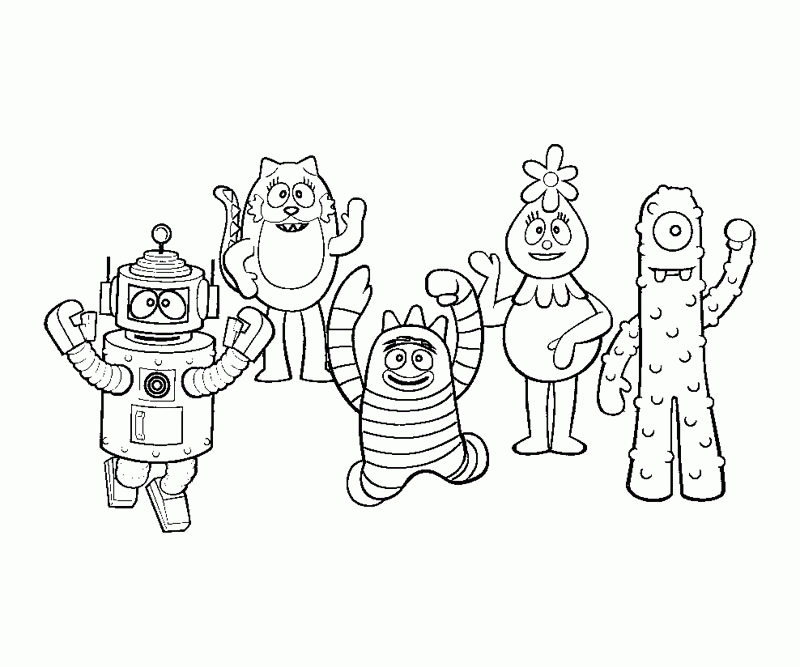 Toodee Yo Gabba Gabba Coloring Pages : Wondering if yo gabba gabba