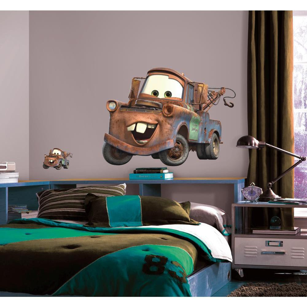 Wall decals for bedroom disney. Disney Mater Giant Wall Decals Cars Tow Truck Stickers Movie Room Decor Eonshoppee