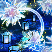 コレクション 夜桜蝶々 和風 幻想 的 蝶 イラスト 美しい芸術