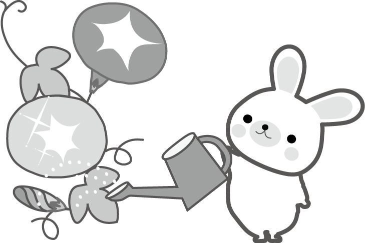すべての動物画像 ぜいたく朝顔 イラスト 白黒