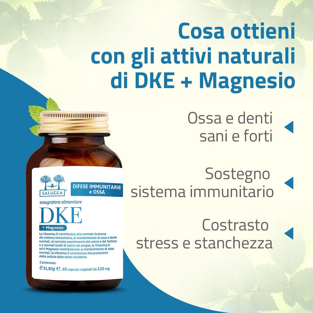 L'ultima classe di età della donna è 50 e più poiché con la menopausa cambiano i fabbisogni di due importanti nutrienti: Dke Magnesio Integratore Di Vitamine D3 K2 E Magnesio Salugea