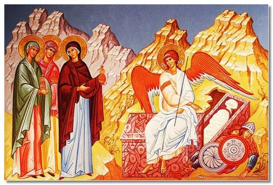 От даты пасхи зависит и устав. Voskresenie Hristovo