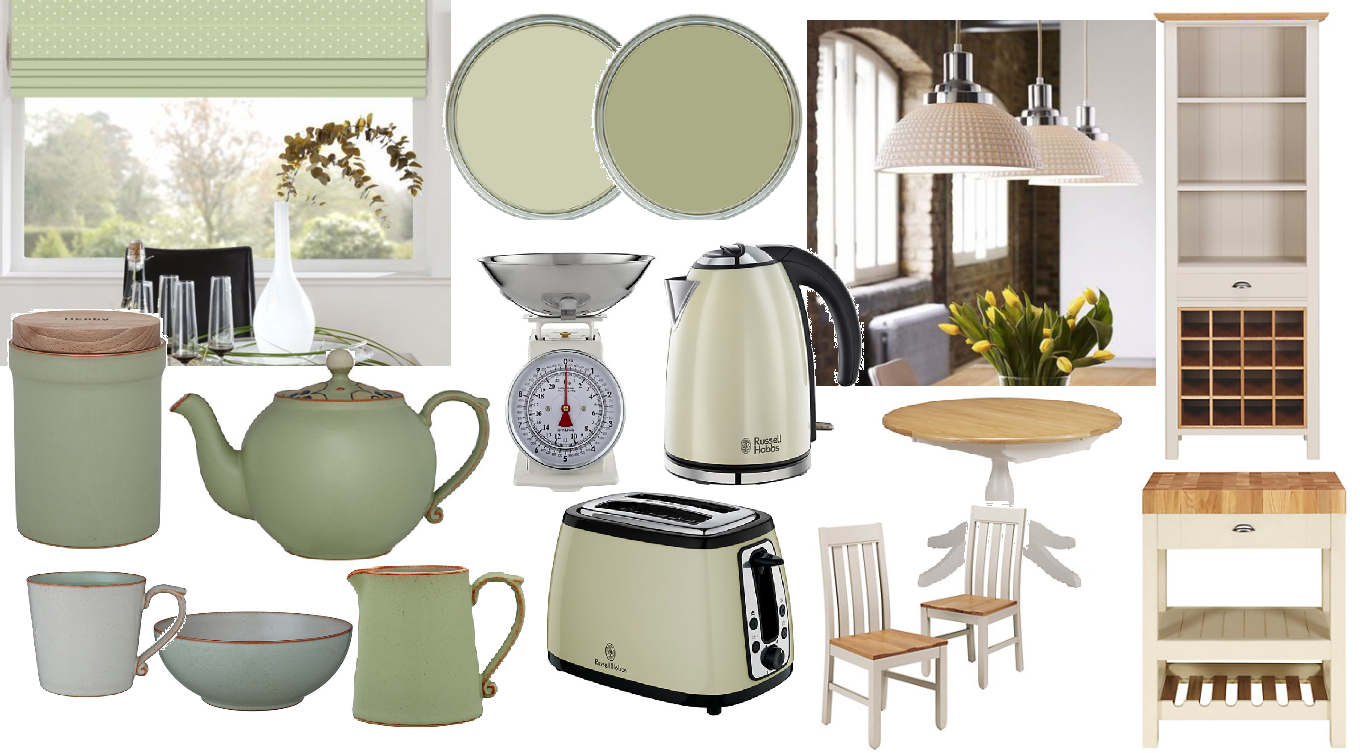 Home Living Blog Sage Green Walls Cream Kitchen