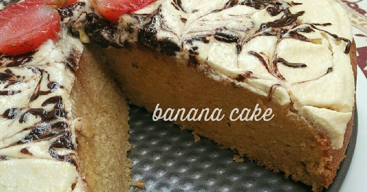 Resep Kue Lebaran: Resep Banana Cake (butter cake style)