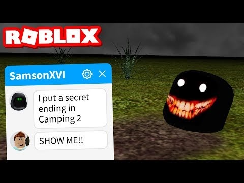 The Owner Of Camping Showed Me A New Secret Ending - camping roblox denis part 18