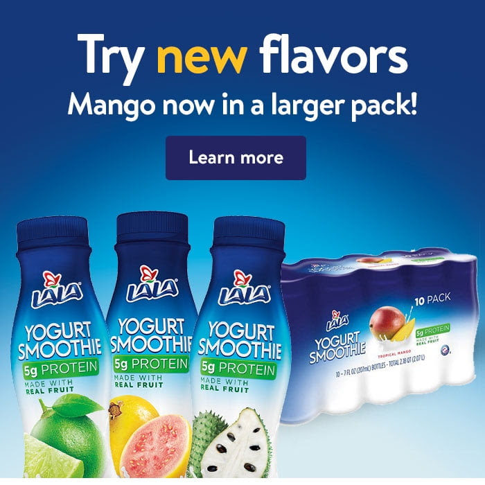 Try new flavors