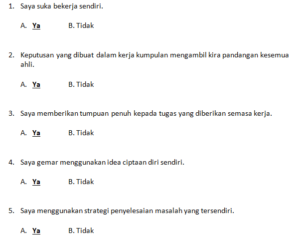 Soalan Matematik Ujian Psikometrik - Selangor a