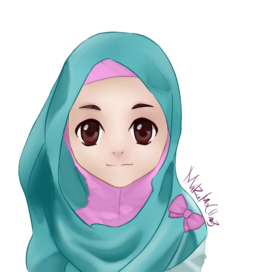 Gambar Lucu Kartun Hijab Lucu IV