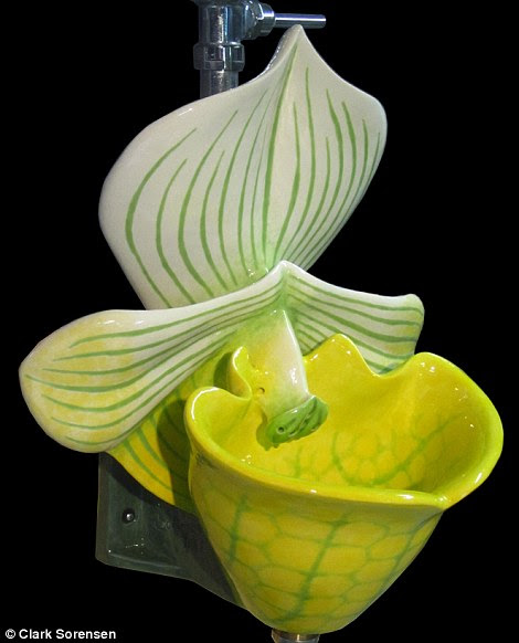 Yellow Orchid Urinal $8900