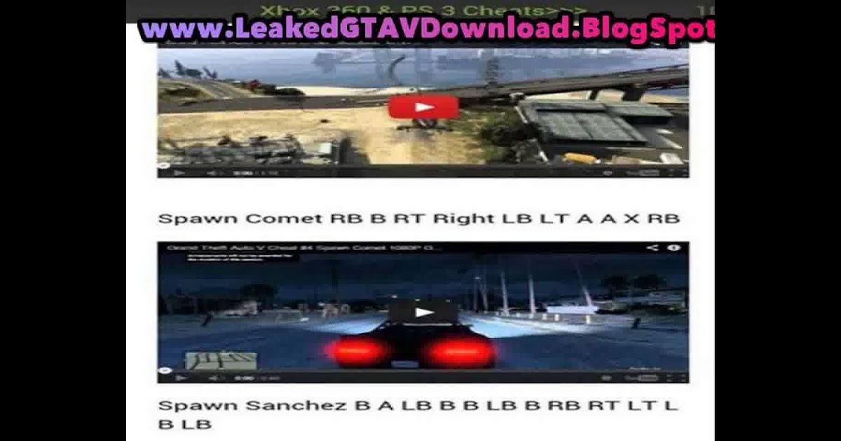 Mediafire Download Gta 5 Xbox - Download GTA 5 Full ...