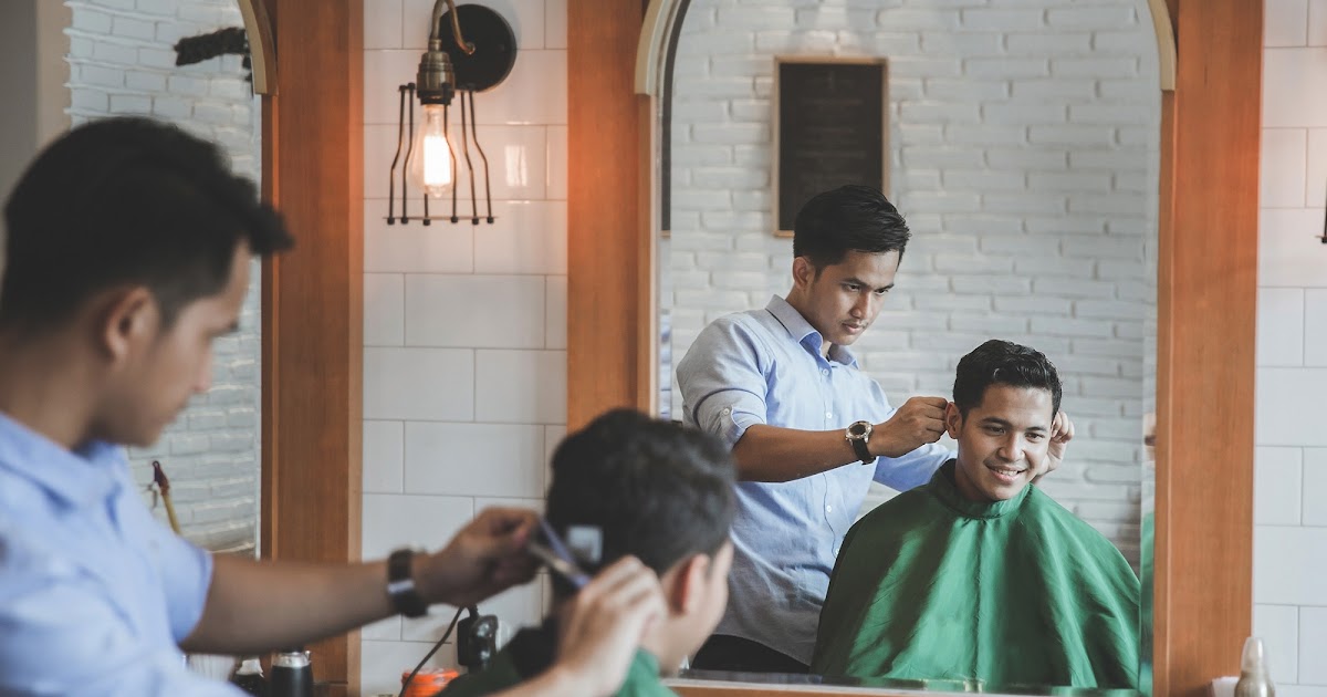 Spanduk Potong  Rambut  Keren gambar spanduk