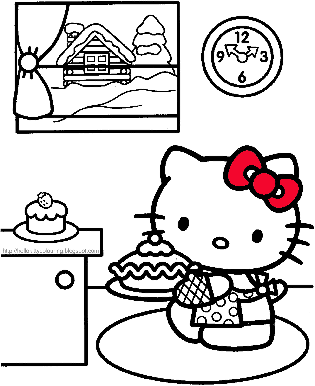 Printable hello kitty coloring pages are suitable for kids of all ages. Free Hello Kitty Cupcake Coloring Pages Download Free Hello Kitty Cupcake Coloring Pages Png Images Free Cliparts On Clipart Library
