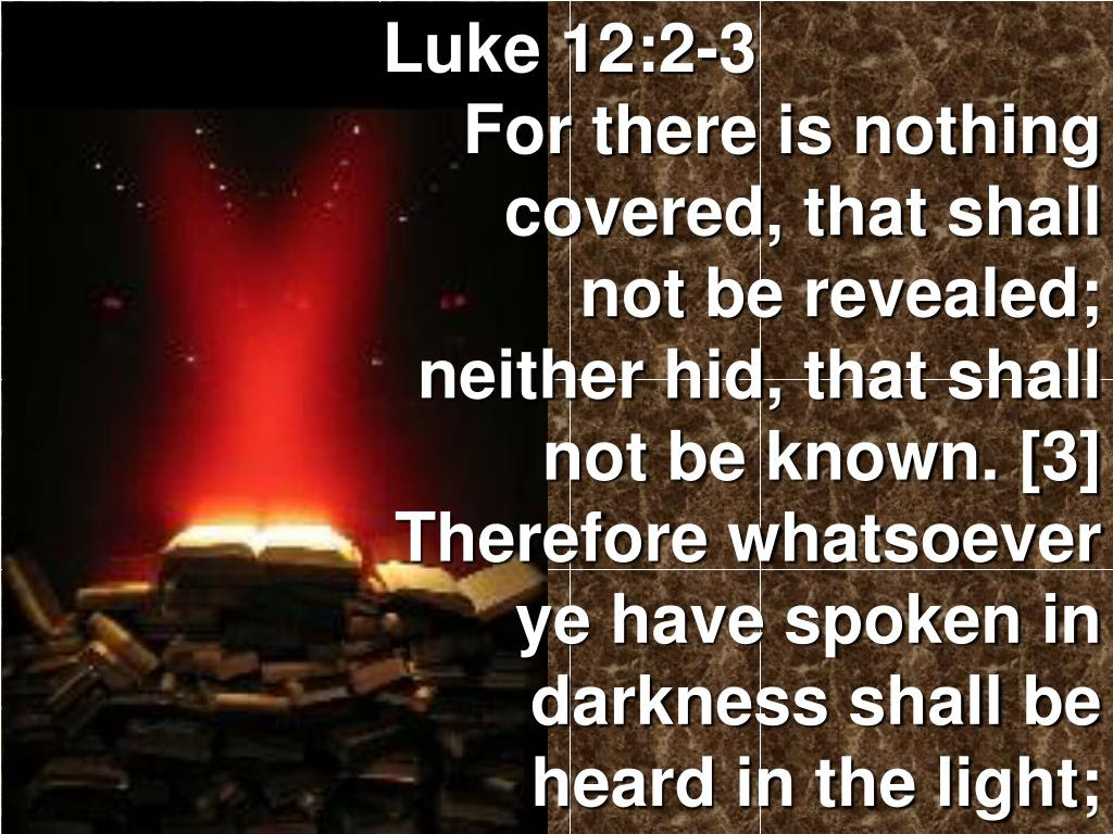 Image result for images of luke 12; 2"