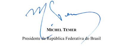 Carta do presidente Michel Temer aos parlamentares