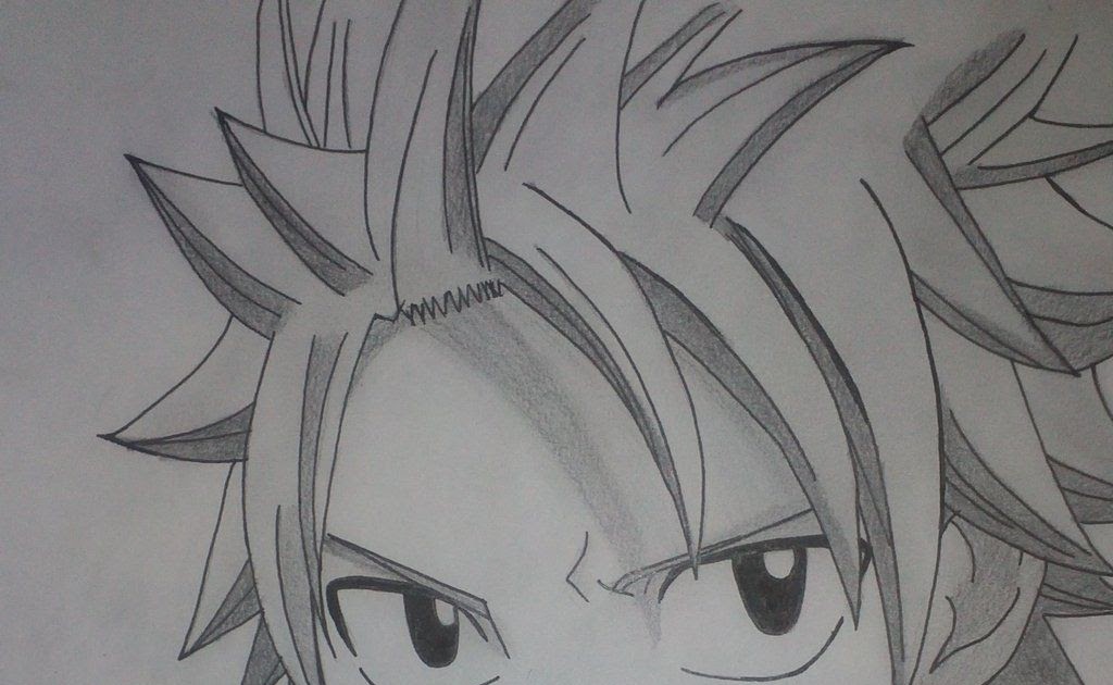 Anime Drawings Natsu Ruang Belajar siswa kelas 10