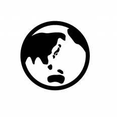これまでで最高の地球 イラスト 無料 白黒 美しい花の画像