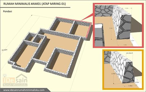  Desain  Pondasi Rumah 4  Kamar  Desain  Rumah Minimalis