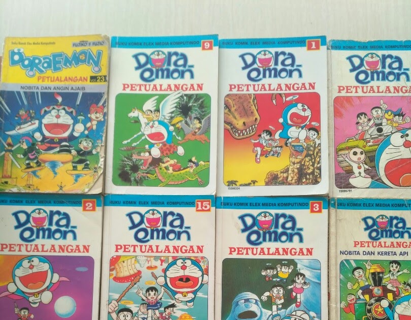  Gambar  Sampul  Komik Doraemon Komicbox