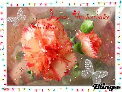Carte Joyeux Anniversaire Christine Ngan