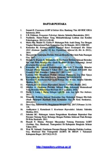 The gay, lesbian, bisexual, transgender and straight alliance (glbtsa) of the university of north carolina at chapel hill is the largest lgbtiq student organization in the southeastern united states. Hubungan Pola Asuh Orang Tua Teman Sebaya Dan Pengetahuan Dengan Persepsi Remaja Tentang Lesbian Gay Biseksual Dan Transgender Lgbt Di Man 02 Kota Semarang Repository Universitas Muhammadiyah Semarang