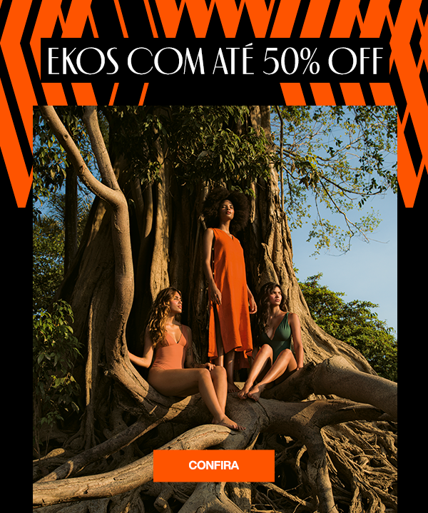 Ekos com até 50% oFF