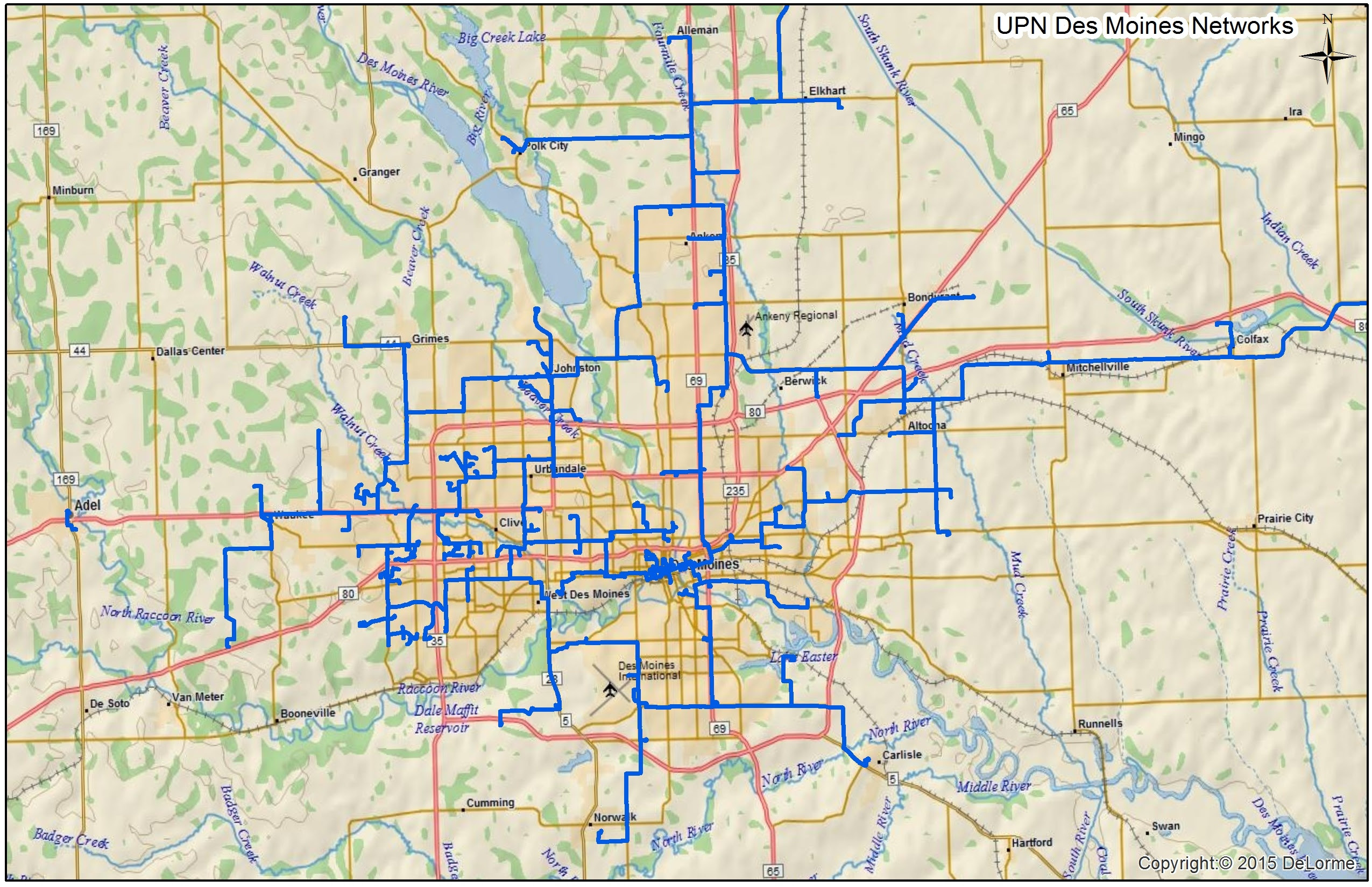 13 Des Moines Iowa Map - Maps Database Source