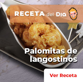 Ver receta, Palomitas de langostinos