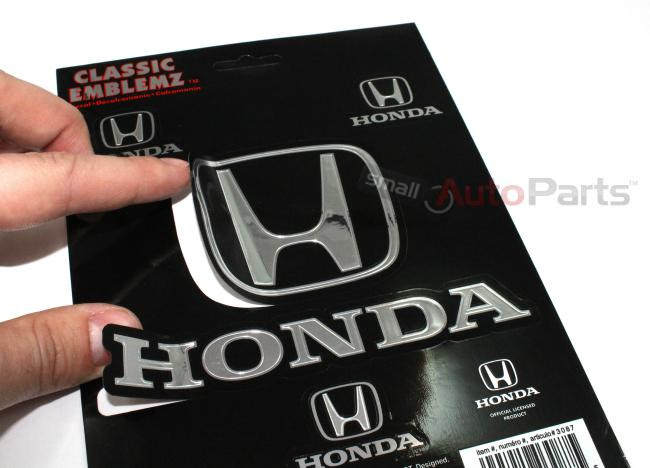 Honda is among the 3 top car manufacturers in japan, alongside mazda and toyota. Buy Honda H Logo Chrome Vinyl Emblem Car Truck Hood Rear Trunk Dash Decal Stickers In Usa Fast Shipping Us For Us 8 89