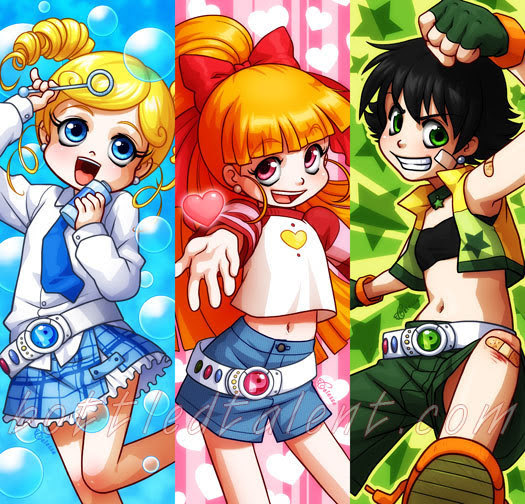 Powerpuff Girls Anime Fanart Fanart