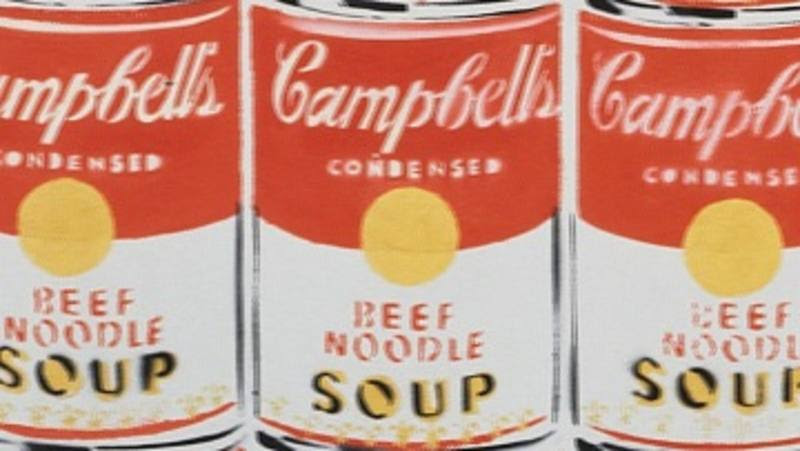 Las pinturas de las latas Campbell llegaron a ser calificadas como ¿la Mona Lisa de la edad moderna