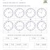 matching digital and analog clock worksheet 9 - matching digital and analog clocks worksheets worksheet