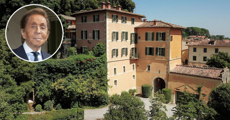 Imagen  - El diseñador Valentino pone a la venta su villa en la Toscana por 12 millones