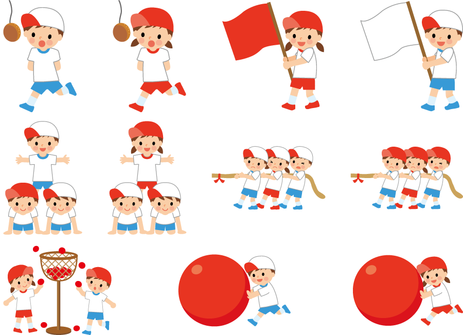 Kasword 運動会 イラスト 無料 玉入れ