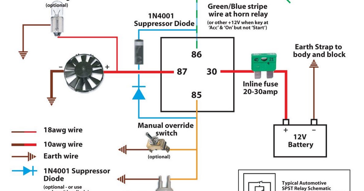 Wiring Diagram For Car Relay