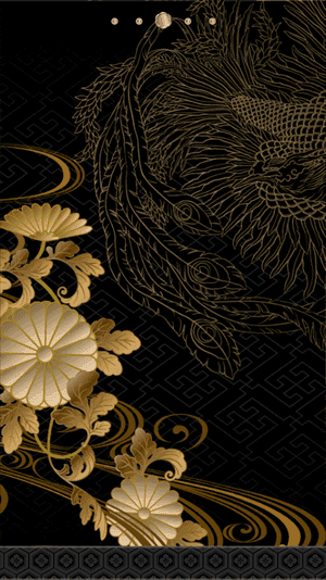 無料ダウンロード和柄 壁紙 黒 美しい花の画像